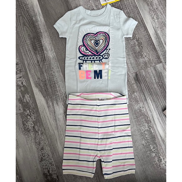 GAP Other - GAP Girls Easter Colors Pajama Set w/Shorts Size 4T NWT